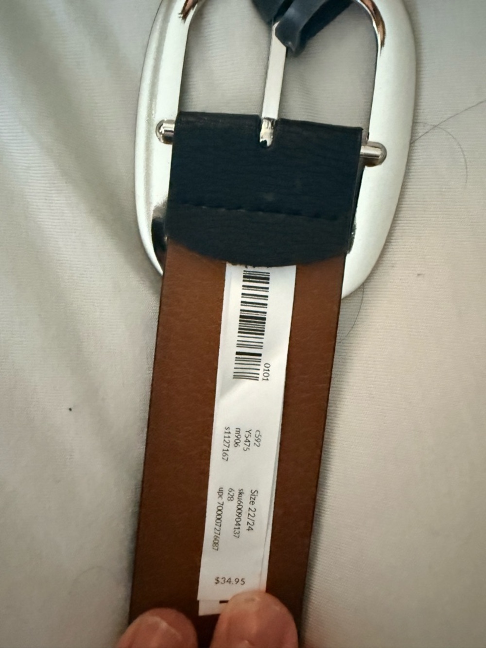Lane Bryant women’s Belt - Black - Picture 2 of 3